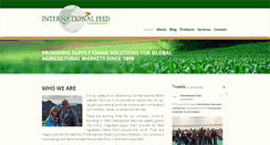 Desktop Screenshot of internationalfeed.com